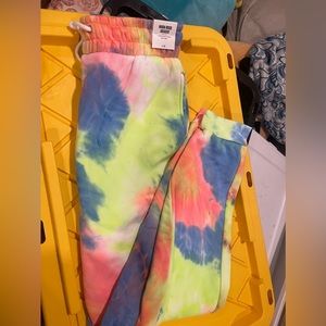 Tie dye joggers